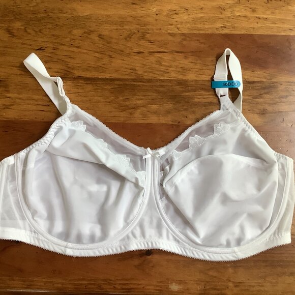 Bali Bra 50DDD Underwire White NWT - Picture 2 of 10